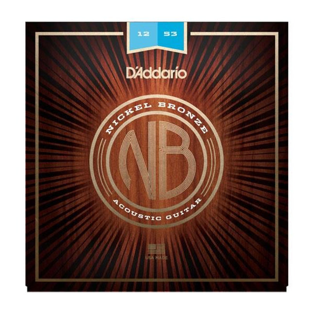 DADDARIO NB1253 AKUSTİK GİTAR TEL SETİ, NICKEL BRONZE, REGULAR LIGHT