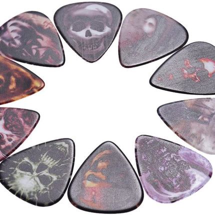 Alice Ap-10R1 Tek Taraf Baskılı Renkli Gitar Penası