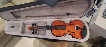 Almeda Av-034 3/4 Laminated Wood Three Quarter Size Violin