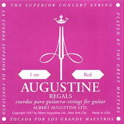 Augunstine Regals Red Set Classical Guitar Strings 650527