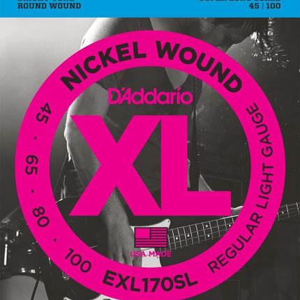 DADDARIO EXL170SL BASS GİTAR TEL SETİ , XL, 45-100, SUPER LONG