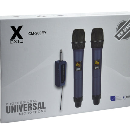 Cm-200Ey Wireless Lavalier and Handheld Camera Microphone