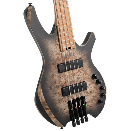 BAS GİTAR, HEADLESS, 4 TELLİ, STAR DUST BLACK,