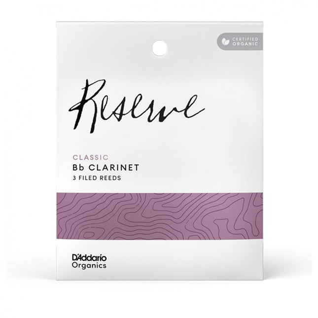 D'Addario Woodwinds Organic Reserve Classic ODCT0335 Sib Klarnet Kamışı No:3.5