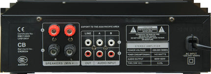 D-Sound Pa-100 Mixer Amplifier