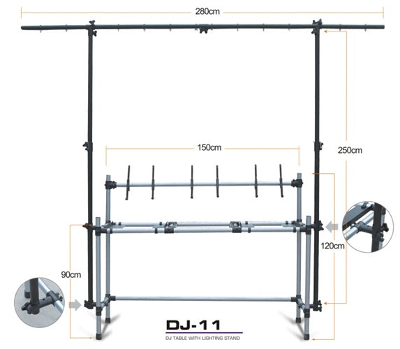 D-Stand Dj-11 Kombo Stand