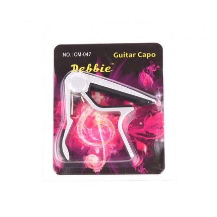 Debbie Acoustic Guitar Capo - Silver