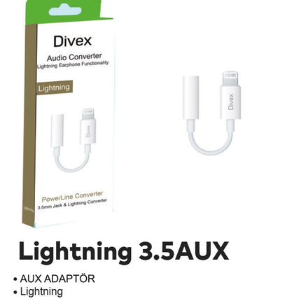 Divex Dc-172 3 5Jack Tolightınıng Dönüştürücü