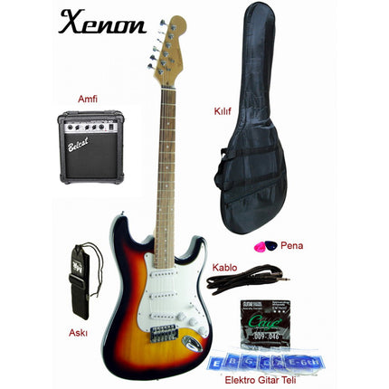 Electric Guitar Set XNE3SBSET