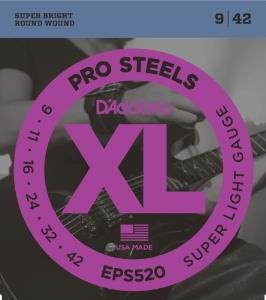 DADDARIO EPS520 ELEKTRO GİTAR TEL SETİ, XL, 9-42, SUPER LIGHT