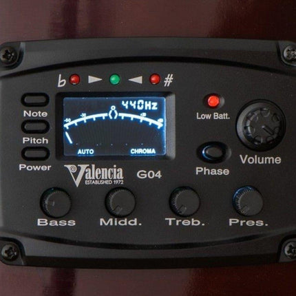 ELEKTRO KLASİK GİTAR SAP ÇELİKLİ  4/4 NATUREL