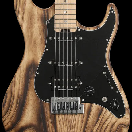 ESP Custom Snapper CTM Drift Wood Burner Satin Electric Guitar 