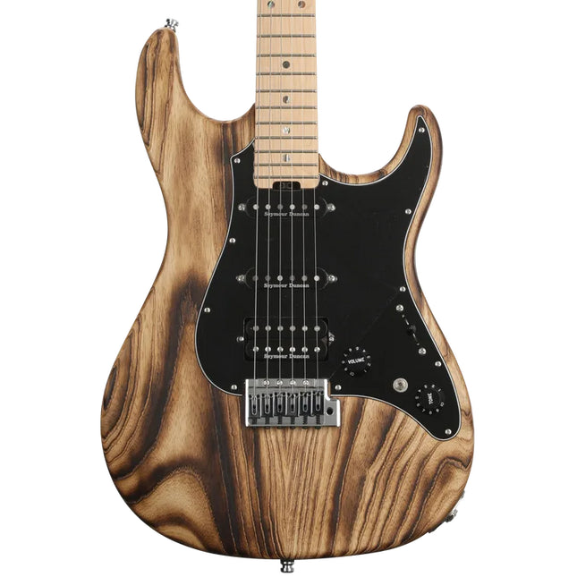 ESP Custom Snapper CTM Drift Wood Burner Satin Elektro Gitar