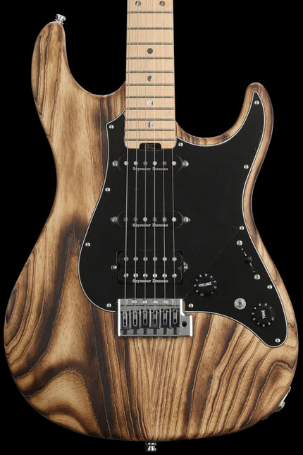 ESP Custom Snapper CTM Drift Wood Burner Satin Electric Guitar 