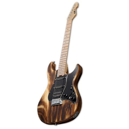 ESP Custom Snapper CTM Drift Wood Burner Satin Electric Guitar 