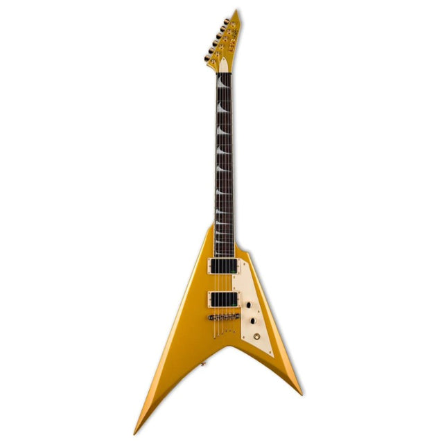 Esp Ltd Kirk Hammett Signature KH-V Metalik Gold Elektro Gitar