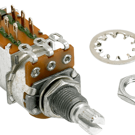 Fender 250K Push/Pull Split Shaft Potentiometer Yedek Parça