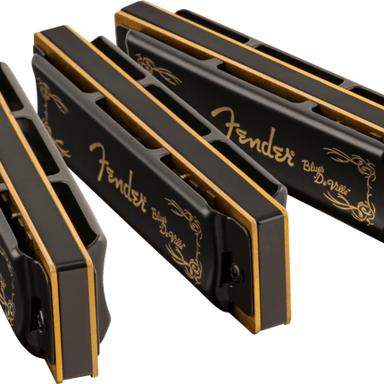 Fender Blues DeVille 3 Adet Çantalı C G A Mızıka Seti