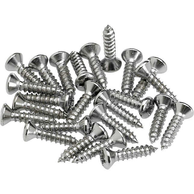 Fender Pickguard/Control Plate Mounting Screws 24 Gold Gitar Yedek Parça