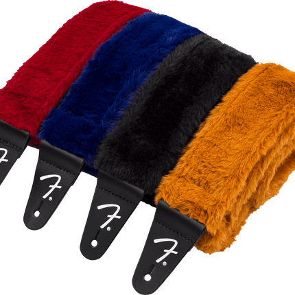 Fender Poodle Plush Blue Gitar Askısı