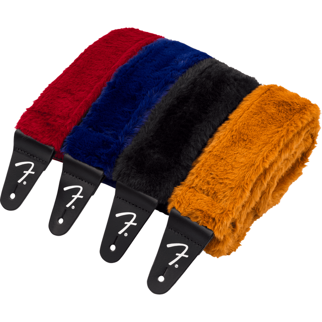Fender Poodle Plush Blue Gitar Askısı