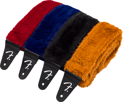 Fender Poodle Plush Blue Gitar Askısı