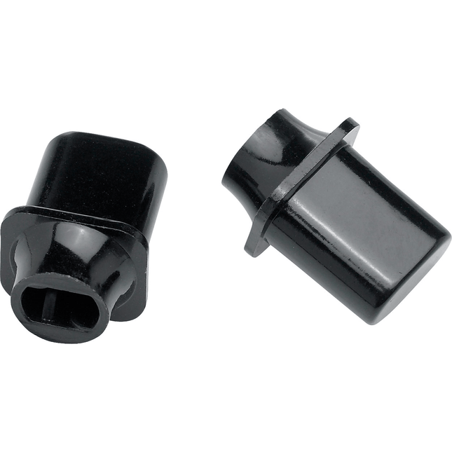 Fender Pure Vintage Telecaster Top-Hat Switch Tips Black 2 Kontrol Düğmesi
