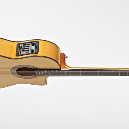 FLAMENCO ELEKTRO KLASİK GİTAR SPAIN CUTAWAY ELK. :