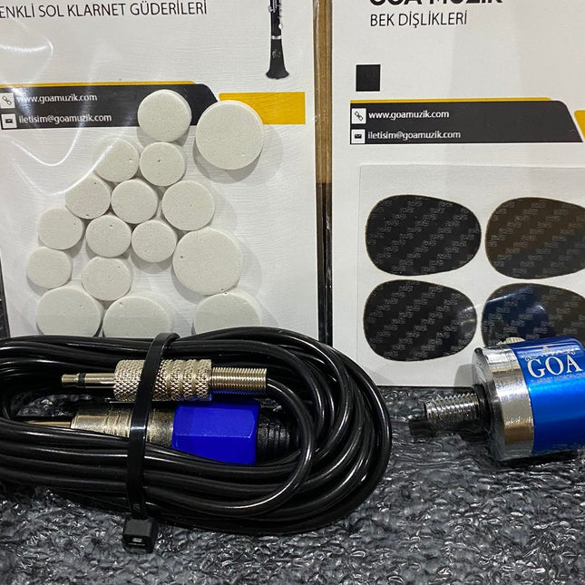 Goa Klarnet Mikrofonu Volümlü Set