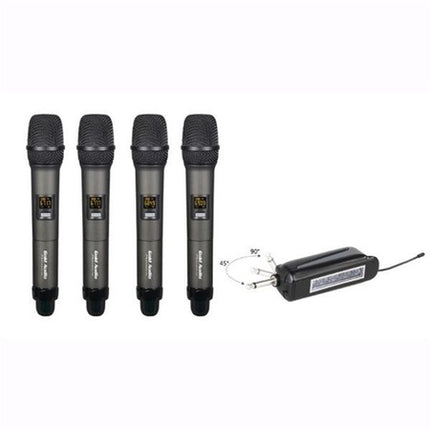 Gx-734 4 Channel Handheld UHF Microphone