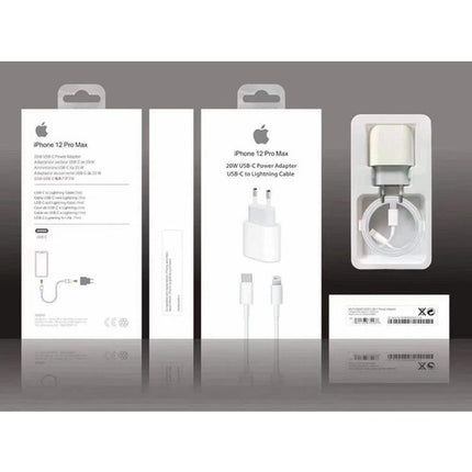 iPhone 12 Pro Max Fast Charger Kit 20W USB