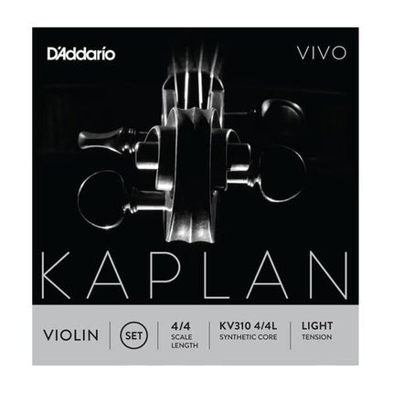 DADDARIO KV310L KEMAN TEL SETİ, KAPLAN VIVO, 4/4, LIGHT