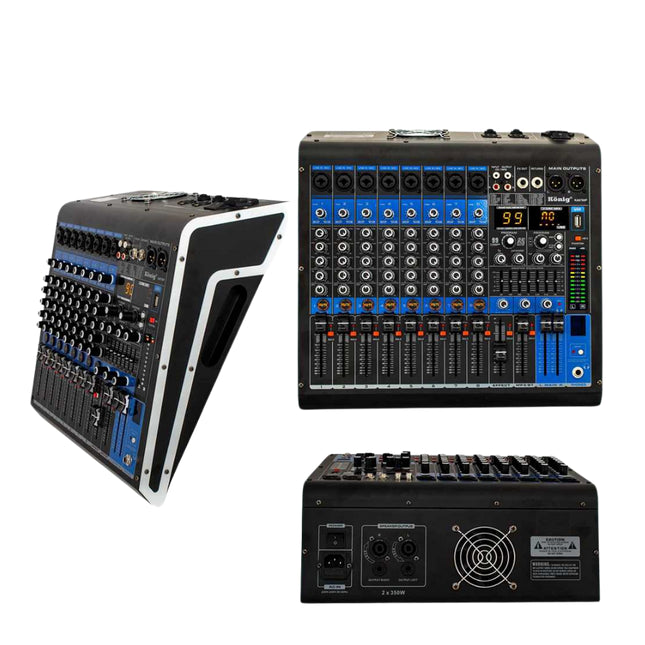 König KA-8700P 8 Channel Power Mixer