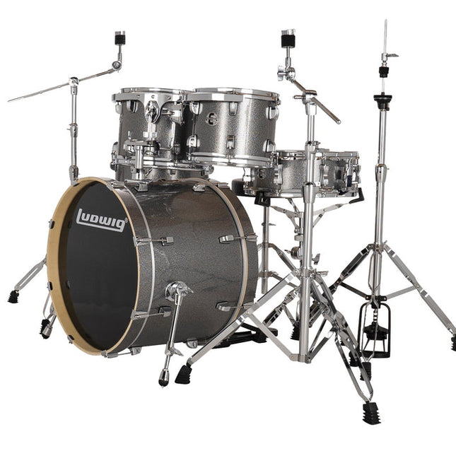 Ludwig Element Evolution LE520028 5 PC 20" Platinum Sparkle Davul Seti
