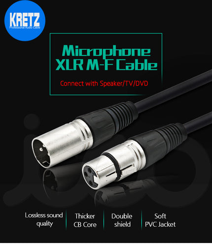 Mikrofon Kablosu Xlr-Xlr 14 Metre