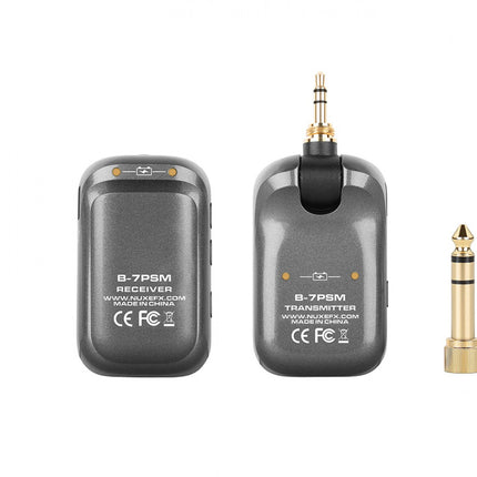 Nux B-7PSM 5.8GHZ Wireless Headphone Monitor System 