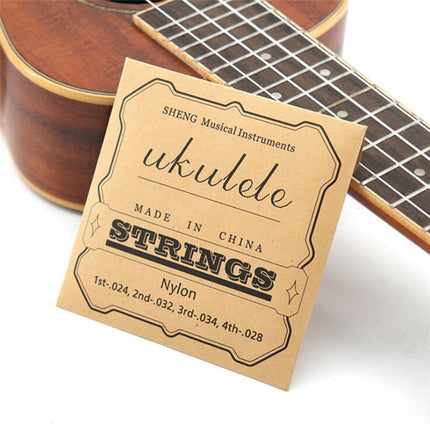 Paisen Soprano Ukulele Set Strings 65cm