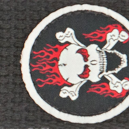 GİTAR ASKISI 50MM COTON PATCH SKULL