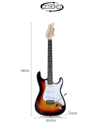 Rockin St-202-Sb Electric Guitar Hss
