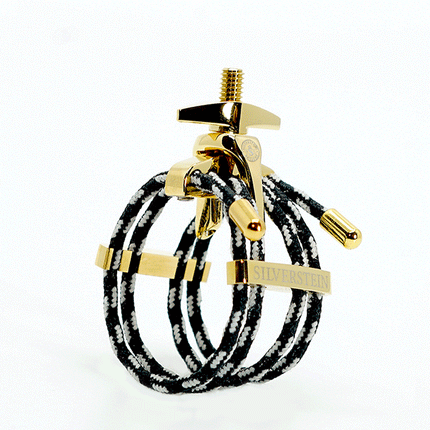 Silverstein Quattro Medium Gold Clarinet Bracelet FG07A